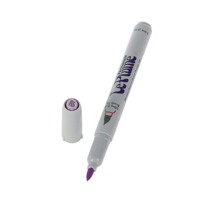 Маркер-кисть Marvy перманентный спирт.основа PALE LILAC MAR3000/BV733