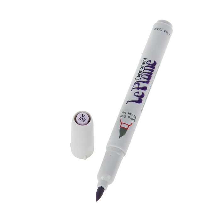 Маркер-кисть Marvy перманентный спирт.основа PALE VIOLET MAR3000/V742