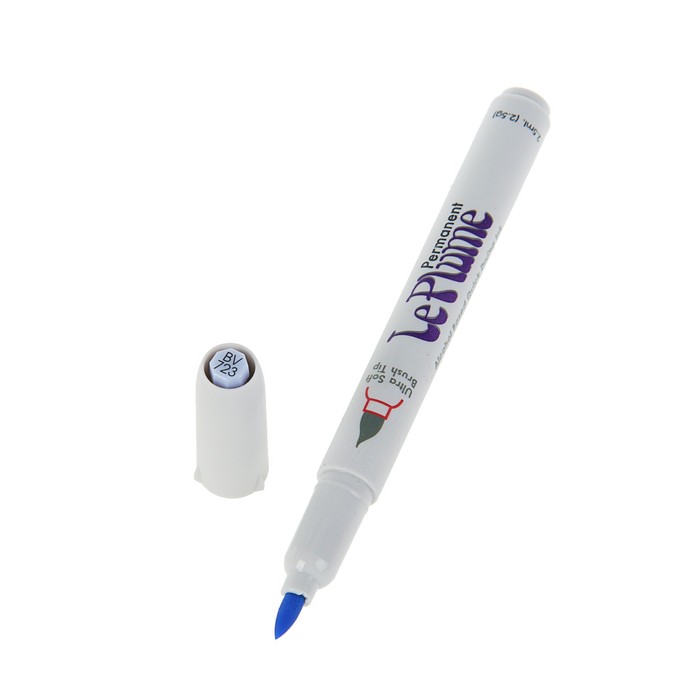 Маркер-кисть Marvy перманентный спирт.основа PERIWINKLE MAR3000/BV723