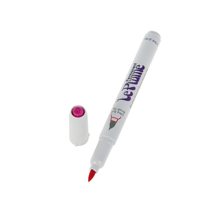 Маркер-кисть Marvy перманентный спирт.основа PINK MAR3000/PV767