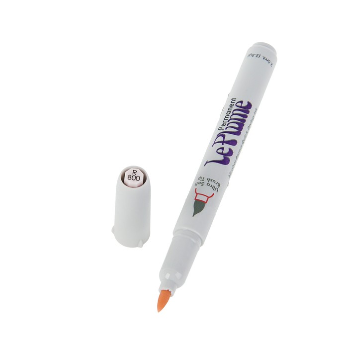 Маркер-кисть Marvy перманентный спирт.основа SHELL PINK MAR3000/R800