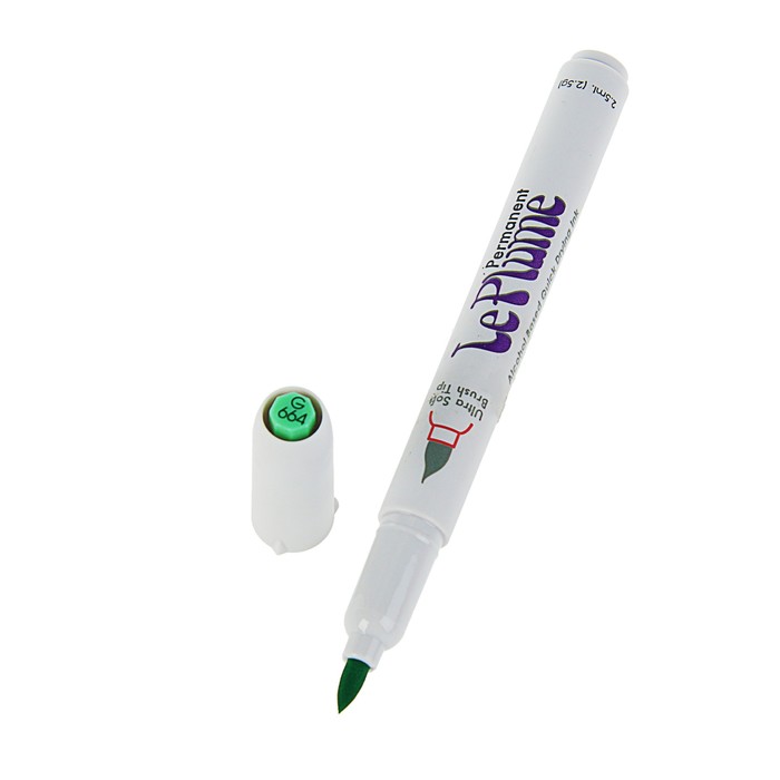 Маркер-кисть Marvy перманентный спирт.основа SPEARMINT MAR3000/G664