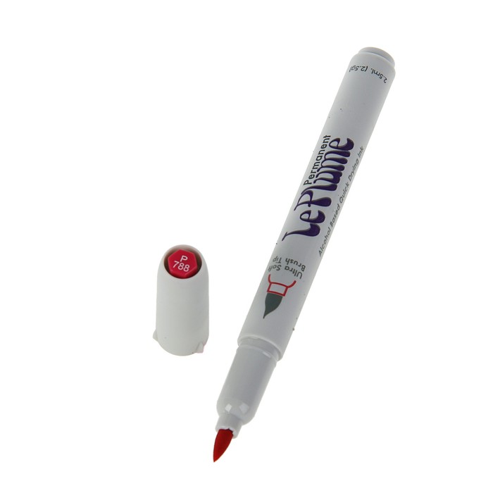 Маркер-кисть Marvy перманентный спирт.основа STRAWBERRY MAR3000/P788