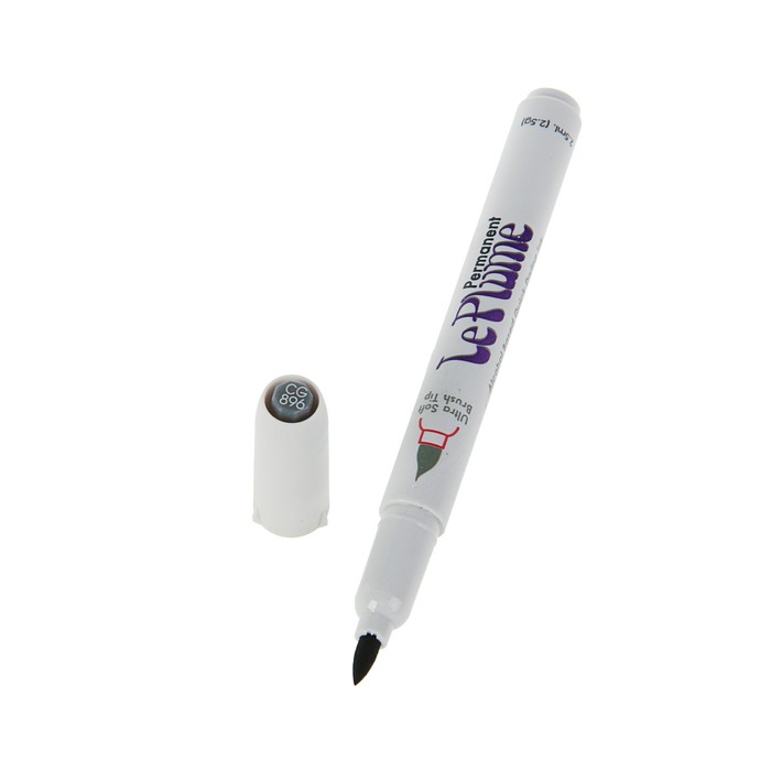 Маркер-кисть Marvy перманентный спирт.основа COOL GREY 6 MAR3000/CG896