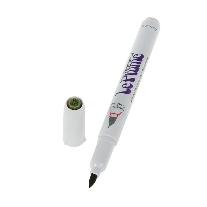 Маркер-кисть Marvy перманентный спирт.основа JUNGLE GREEN MAR3000/YG647