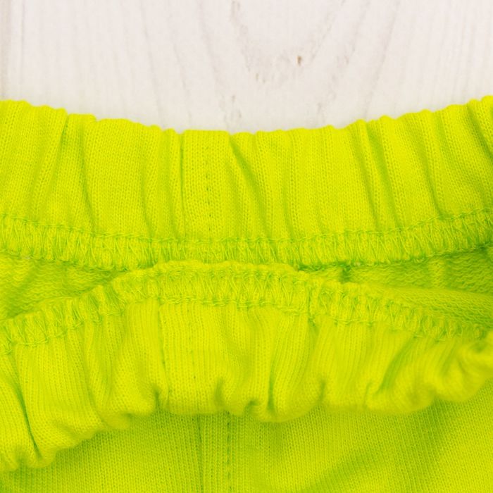 Костюм ясельный, рост 68 см, цвет серый меланж/салатовый 4114_М