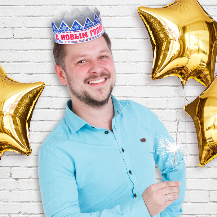 Корона "С Новым годом!"