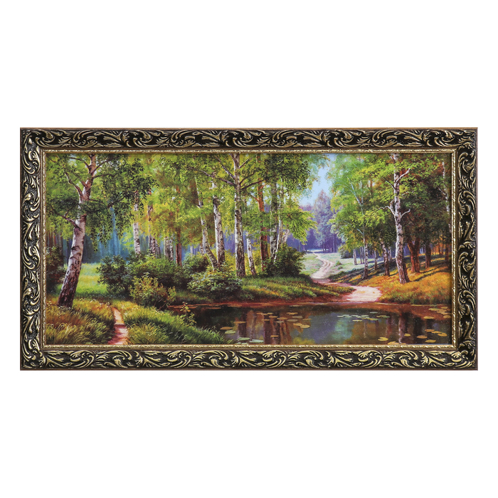 Картина "Река" 40х77 см