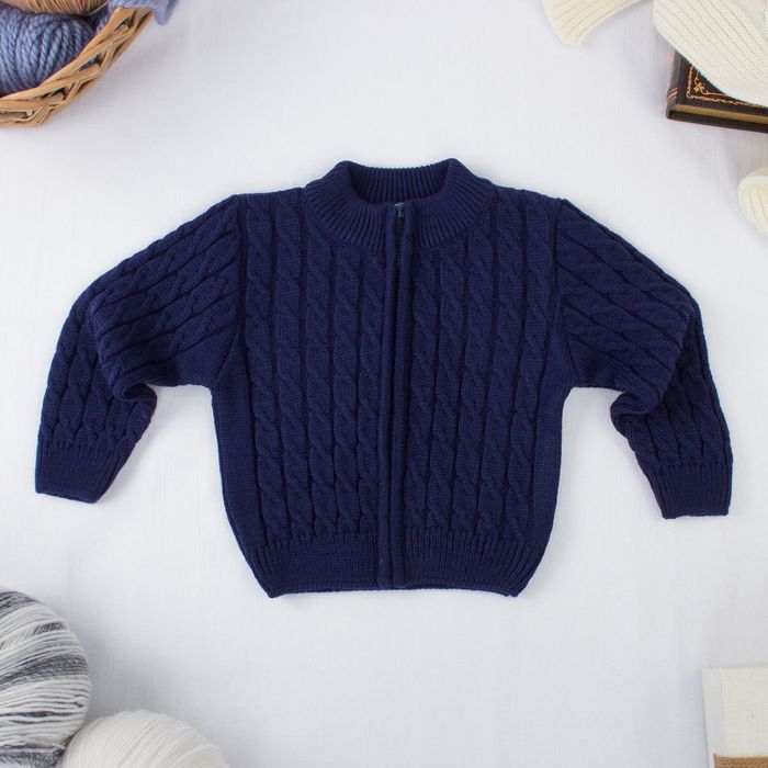 Жакет детский "Артек", рост 80-86 см, цвет синий 02286 _М