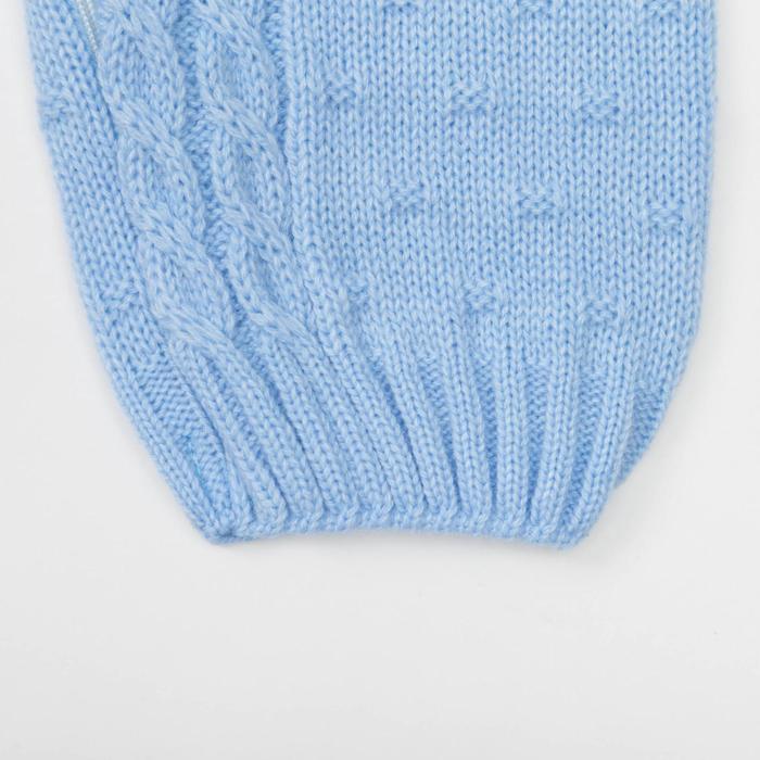 Комбинезон детский "Бусинка", рост 68-74 см, цвет голубой 11371 _М