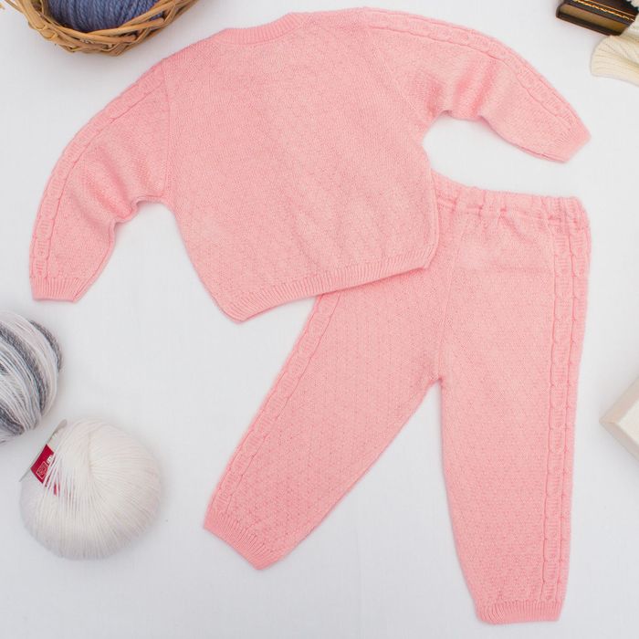 Комплект детский "Мармелад", рост 74-80 см, цвет розовый 10403 _М