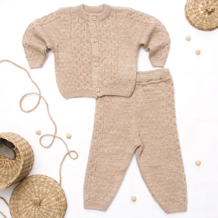 Комплект детский "Мармелад", рост 74-80 см, цвет бежевый 10403 _М