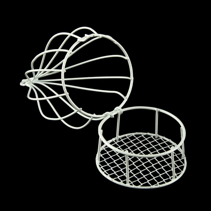 Сувенир металл "Клетка-капля" 12х7,5х7,5 см