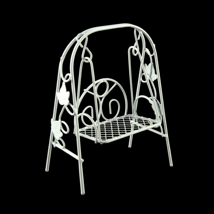 Сувенир металл "Садовые качели" 11,5х10х4,5 см