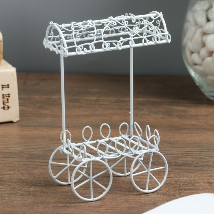 Сувенир металл "Лавка мороженщика" 11х8х5 см