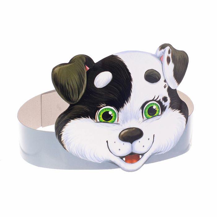 Маска на ободке "Щенок"