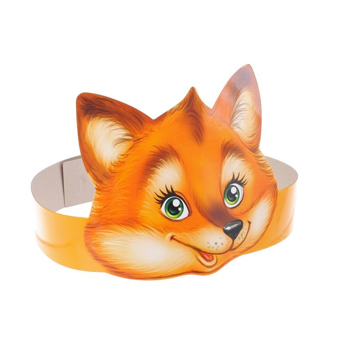 Маска на ободке "Лиса"