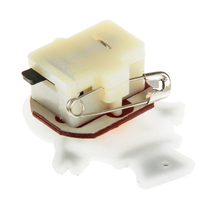 Значок световой "Снеговик"