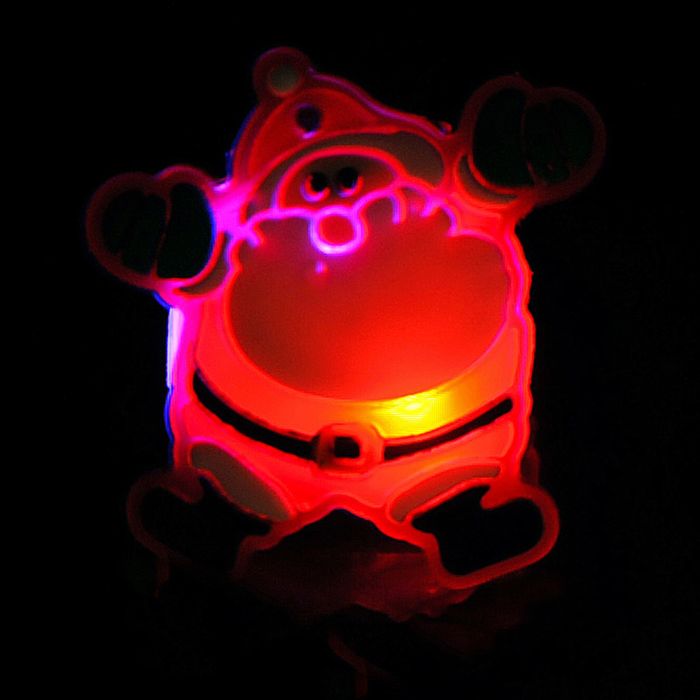 Значок световой "Дед Мороз"