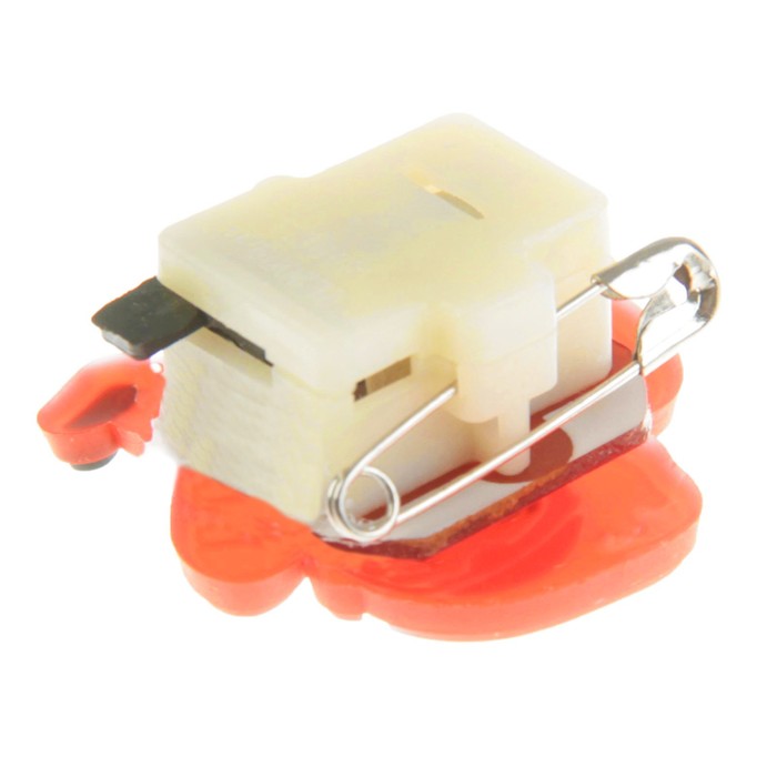 Значок световой "Дед Мороз" с подарками