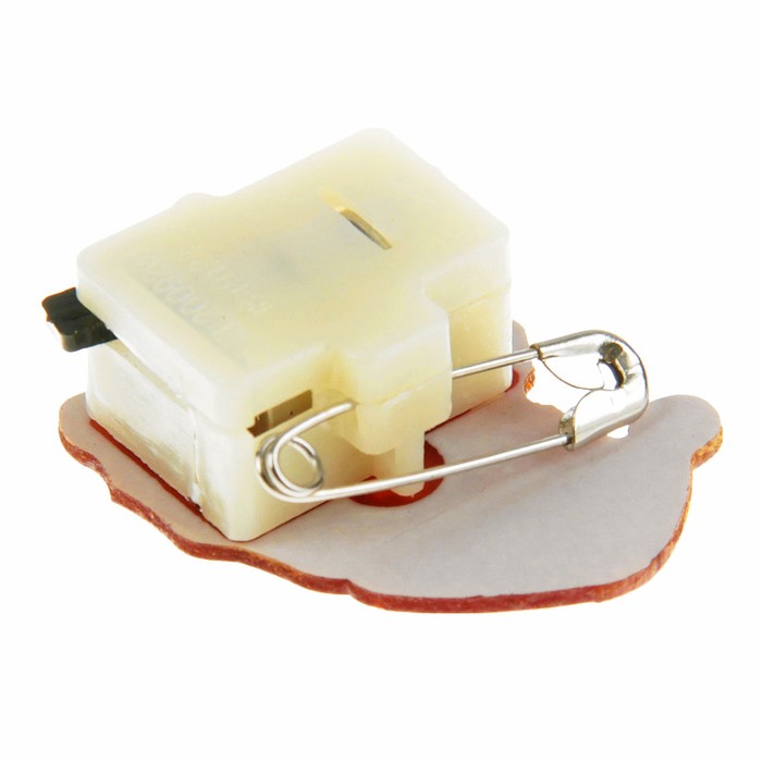 Значок световой "Дедушка Мороз" в колпачке