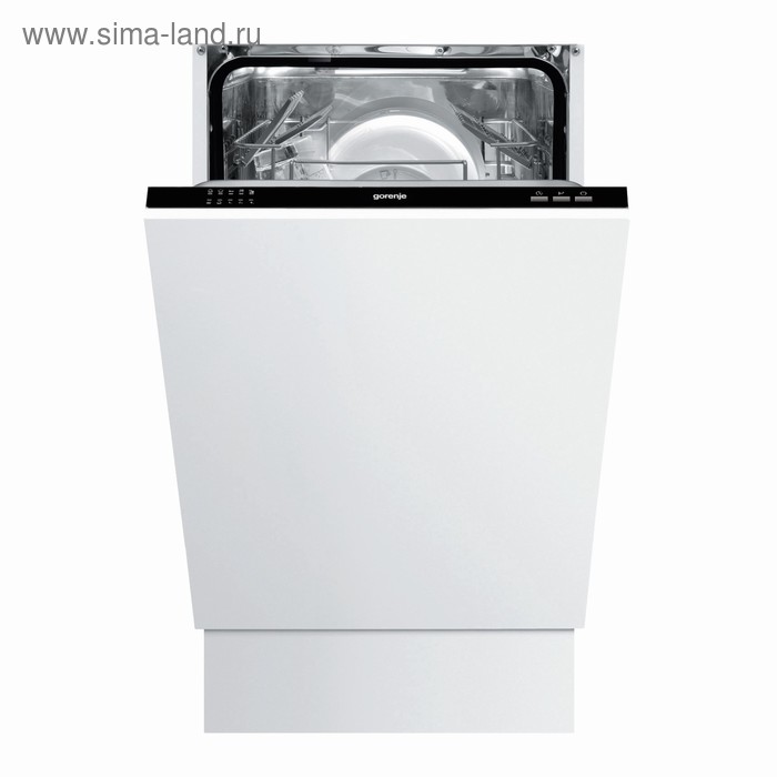 Посудомоечная машина Gorenje GV51011, компактная, класс А++, 9 комплектов, отсрочка старта