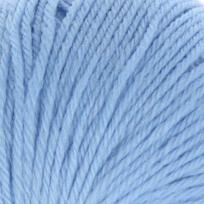 Пряжа "Люкс" 100% мериносовая шерсть 200м/50гр (2820, воздушно-голубой)
