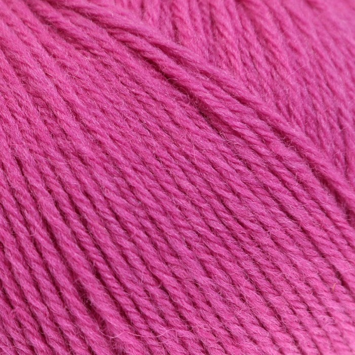 Пряжа "Люкс" 100% мериносовая шерсть 200м/50гр (1643, яркая сирень)