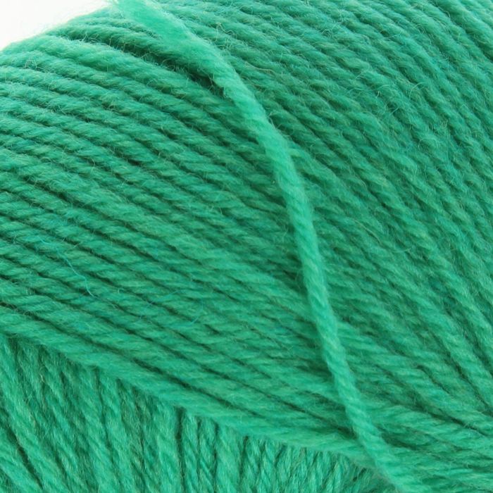 Пряжа "Люкс" 100% мериносовая шерсть 200м/50гр (0723, яркая зелень)