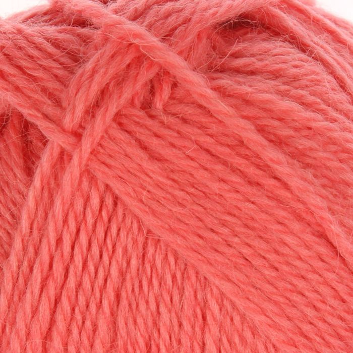 Пряжа "Новозеландская" 100% шерсть 250м/100гр (0453, бегония)
