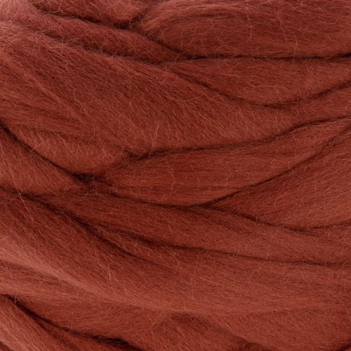 Пряжа "Пастила" 100% шерсть 50м/500гр (1251, молочный шоколад)