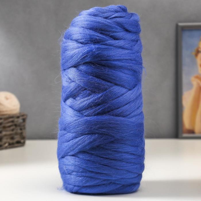 Пряжа "Пастила" 100% шерсть 50м/500гр (2648, светлый гиацинт)