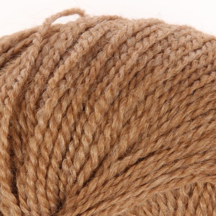 Пряжа "Перуанская" 55% альпака, 25% вискоза, 20% акрил 230м/50гр (3086, меланж (т.бежевый)