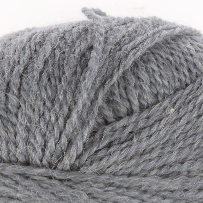 Пряжа "Перуанская" 55% альпака, 25% вискоза, 20% акрил 230м/50гр (3081, меланж (св.джинс)