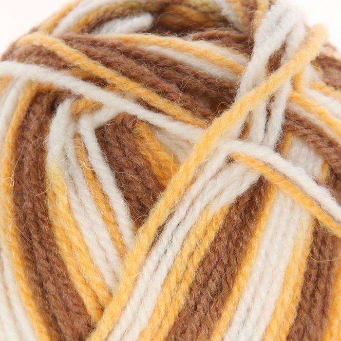 Пряжа "Подмосковная" 50% шерсть, 50% акрил 250м/100гр (4124, секционная)