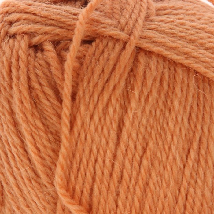 Пряжа "Чистая шерсть" 100% шерсть 250м/100гр (2212, абрикос)