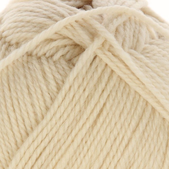 Пряжа "Чистая шерсть" 100% шерсть 250м/100гр (3830, ванильный)