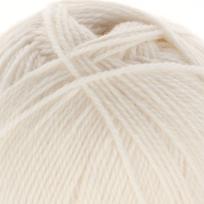 Пряжа "Шотландский твид" 100% шерсть 360м/100гр (0230, отбелка)