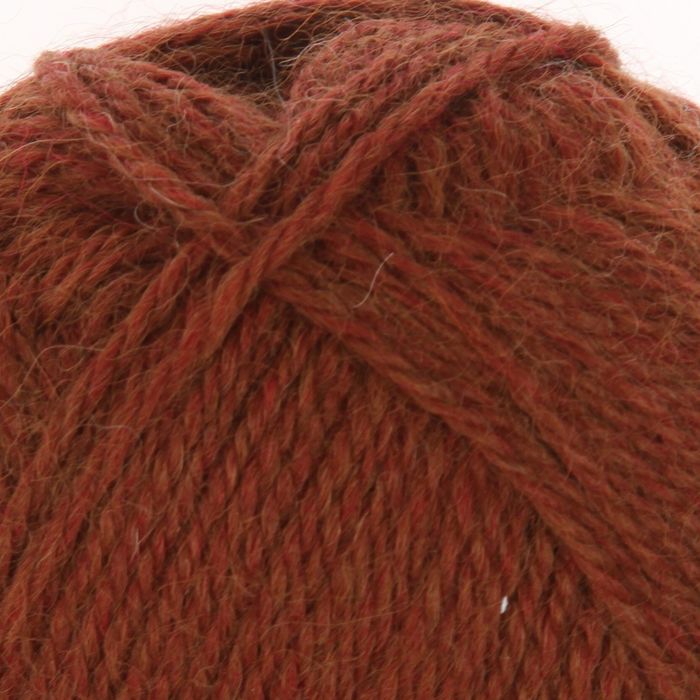 Пряжа "Альпака" 100% альпака 190м/50гр (1851, меланж (коньяк))