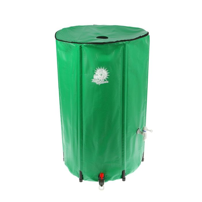 Бочка пищевая, 250 л с крышкой и краном, разборная, пищевая