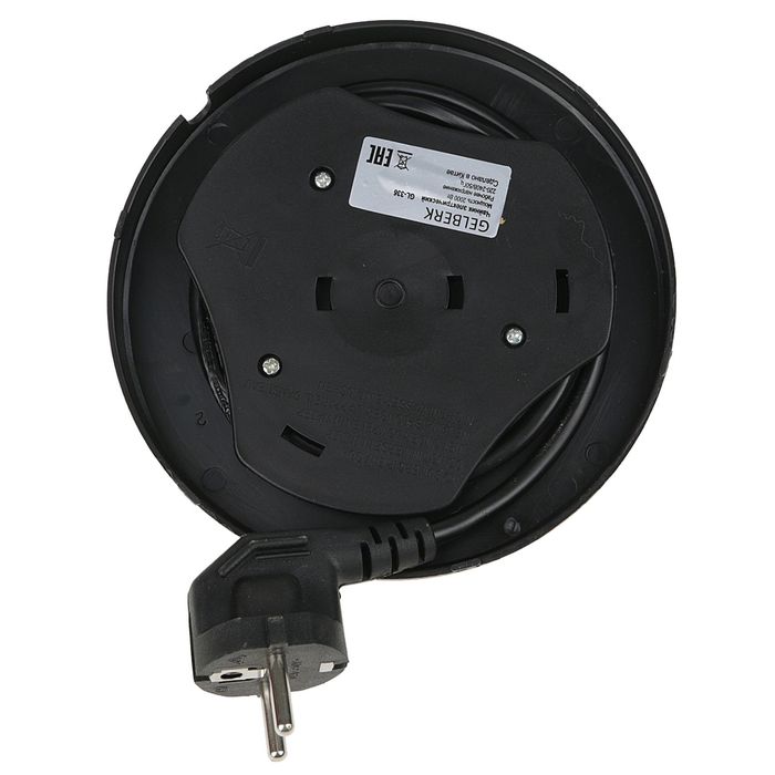 Чайник электрический GELBERK GL-336, 2000 Вт, 2 л, нержавеющая сталь, красный