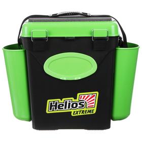 Ящик зимний Helios FishBox 10 л, односекционный, цвет зелёный Ош