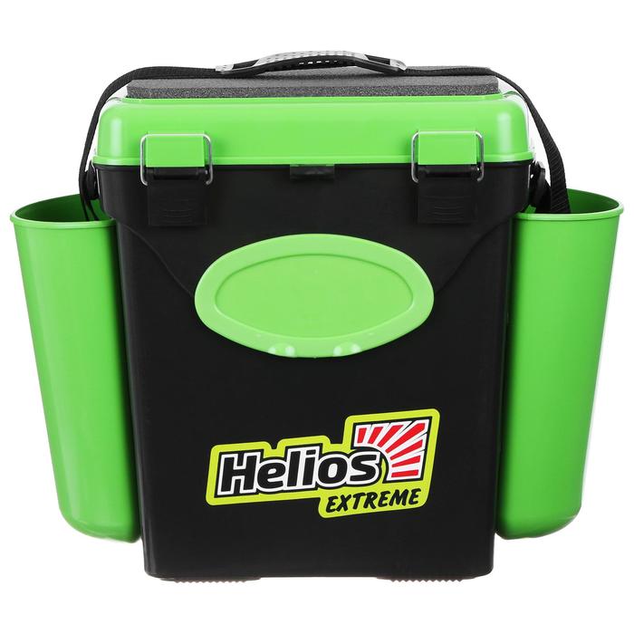 ящик helios fishbox односекционный 10 л Ящик зимний Helios FishBox 10 л, односекционный, цвет зелёный