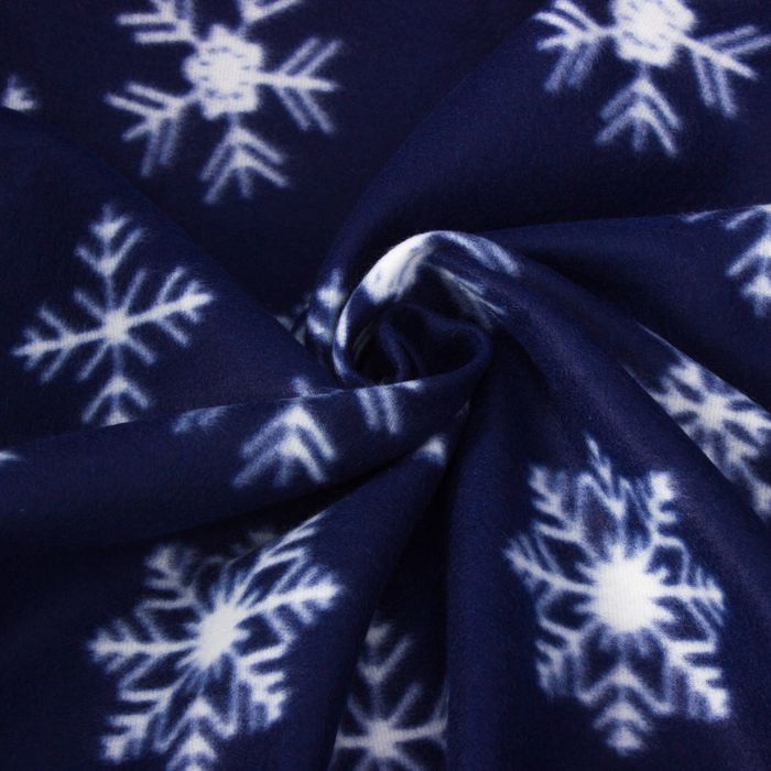 Плед "Экономь и Я" 150х180 см Снежинки