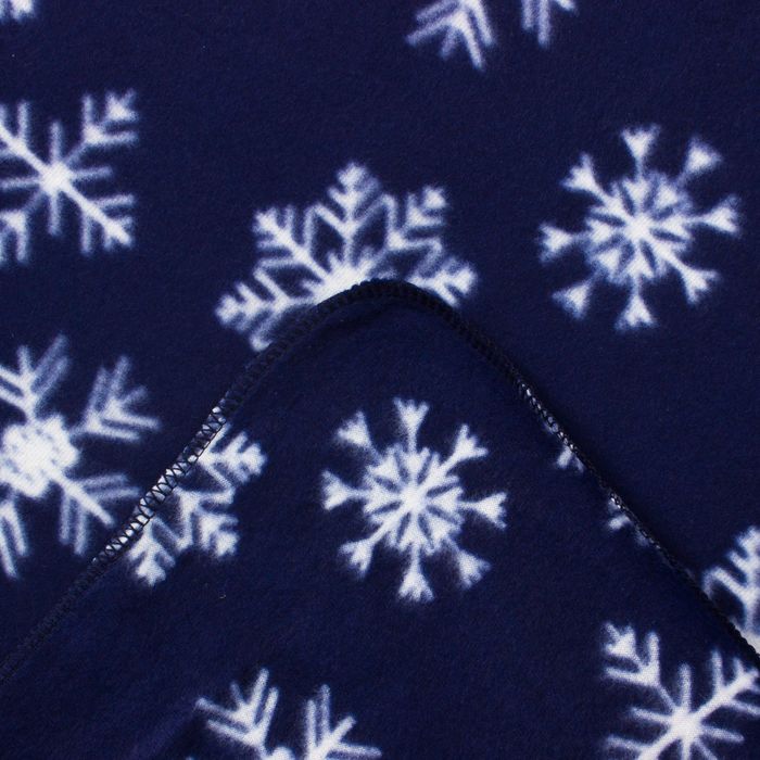 Плед "Экономь и Я" 150х180 см Снежинки