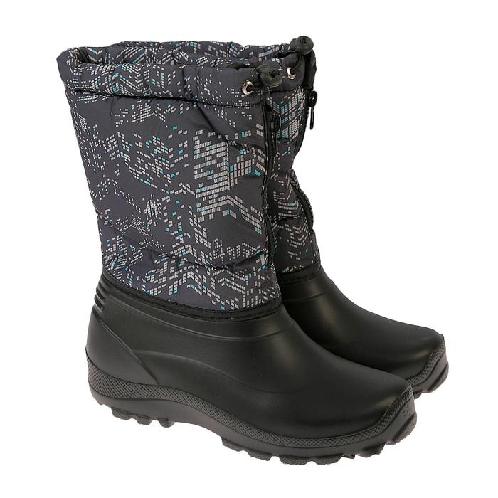 Сапоги подростковые арт. Д405 (черный/надставка МИКС) (р. 40/41)