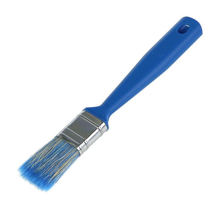 Кисть плоская "Мелодия цвета", 25х12 мм, ручка пластик, смешанная щетина