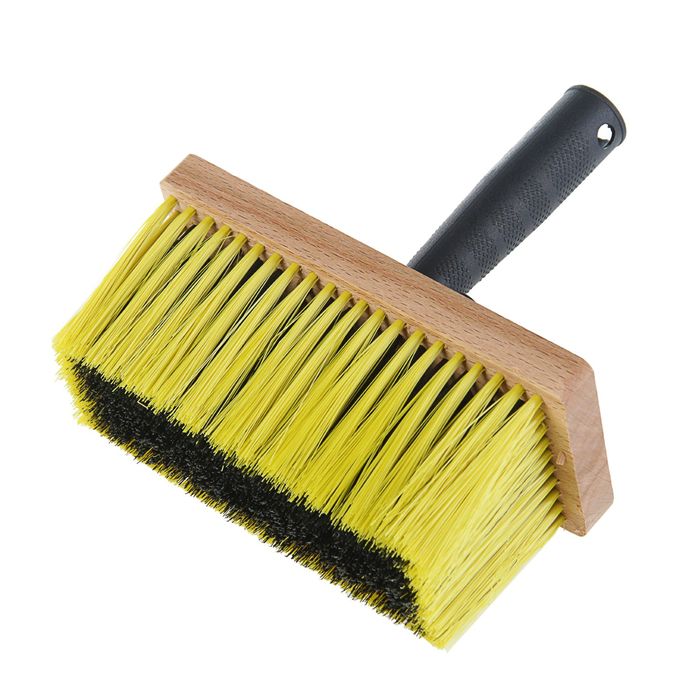 Кисть-макловица "Лазурный берег", 80х180 мм, ручка пластик, искусственная щетина, съемная