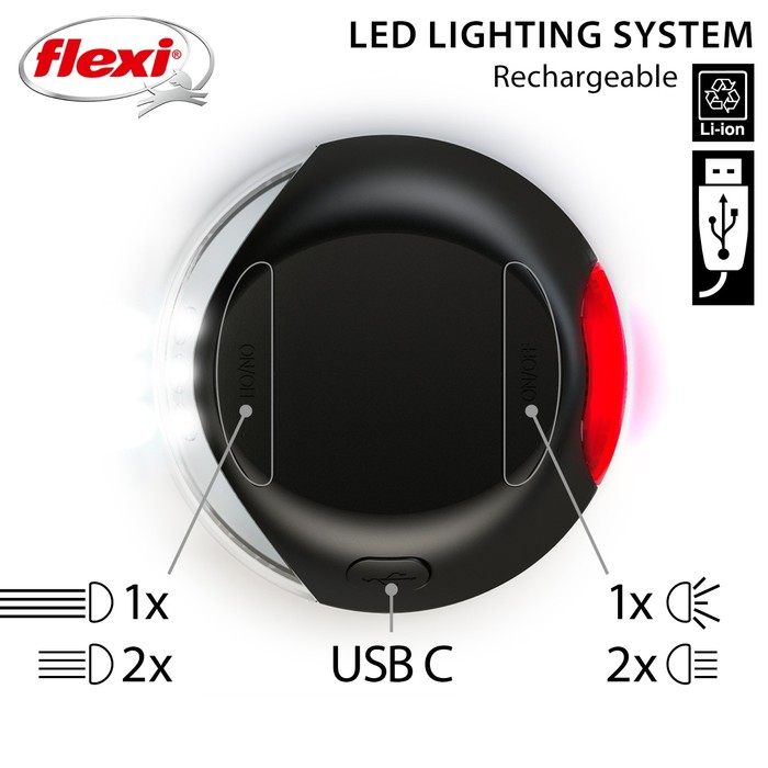 

Подсветка на корпус рулетки Flexi VARIO LED Lighting System, черный