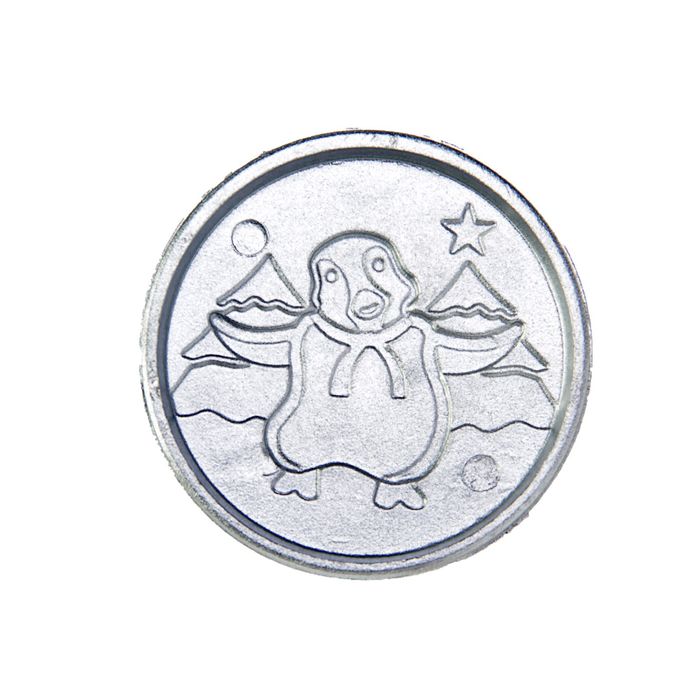 Форма (печать) для выпечки песочного печенья "Пингвин"